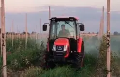 KIOTI - трактор для яблоневого сада